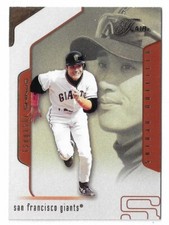 2002 Flair Baseball Tsuyoshi Shinjo Card #99 San Francisco Giants