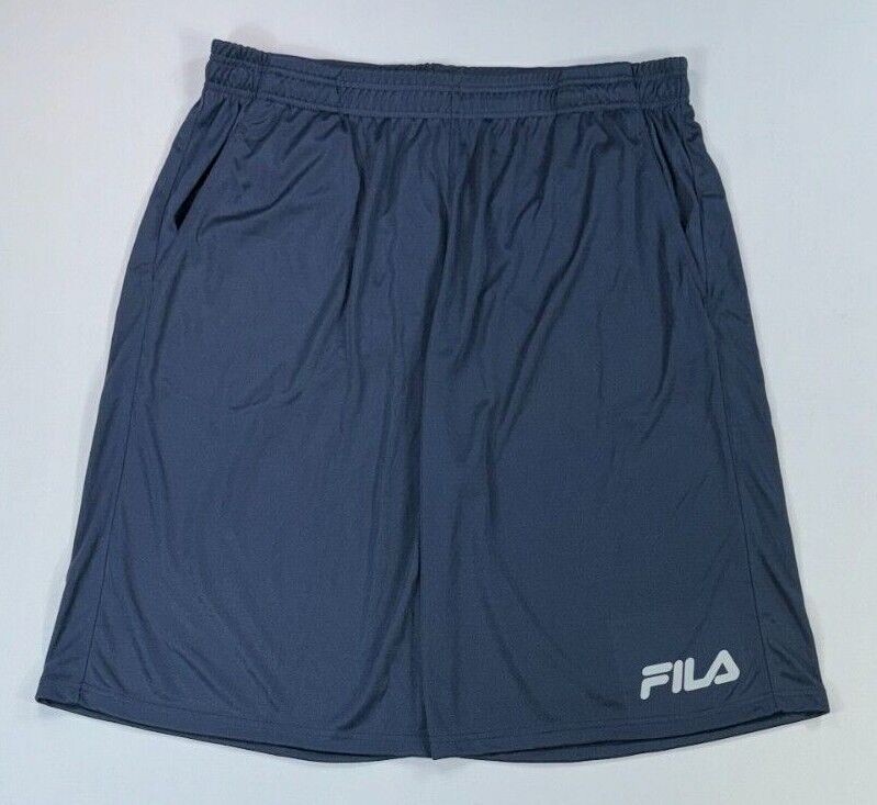 Pantaloncini sportivi uomo FILA grandi e alti in poliestere 2XLT