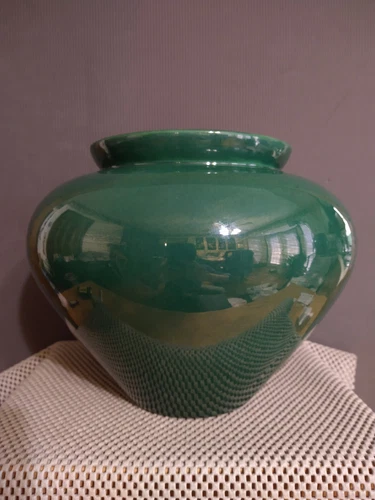 Vintage 1984 Haeger Pottery 8"H Classic Pot Vase #4328 American Made