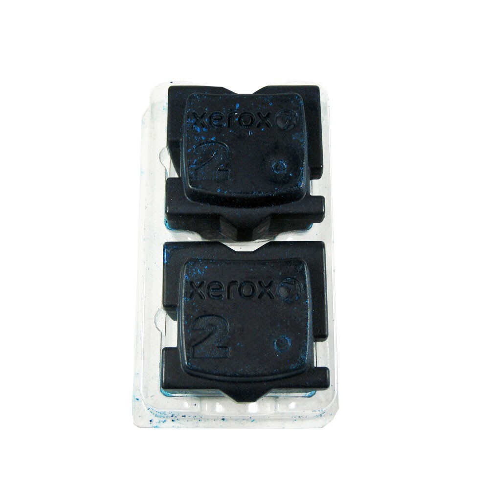 Inchiostro Solido Ciano Originale Xerox Per ColorQube 8570/8580, Confezione Da 2 Bastoncini