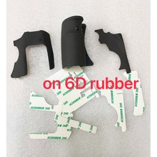 3PCS/Set for Canon 6D Body Decoration Leather Grip and Side and Thumb Rubber