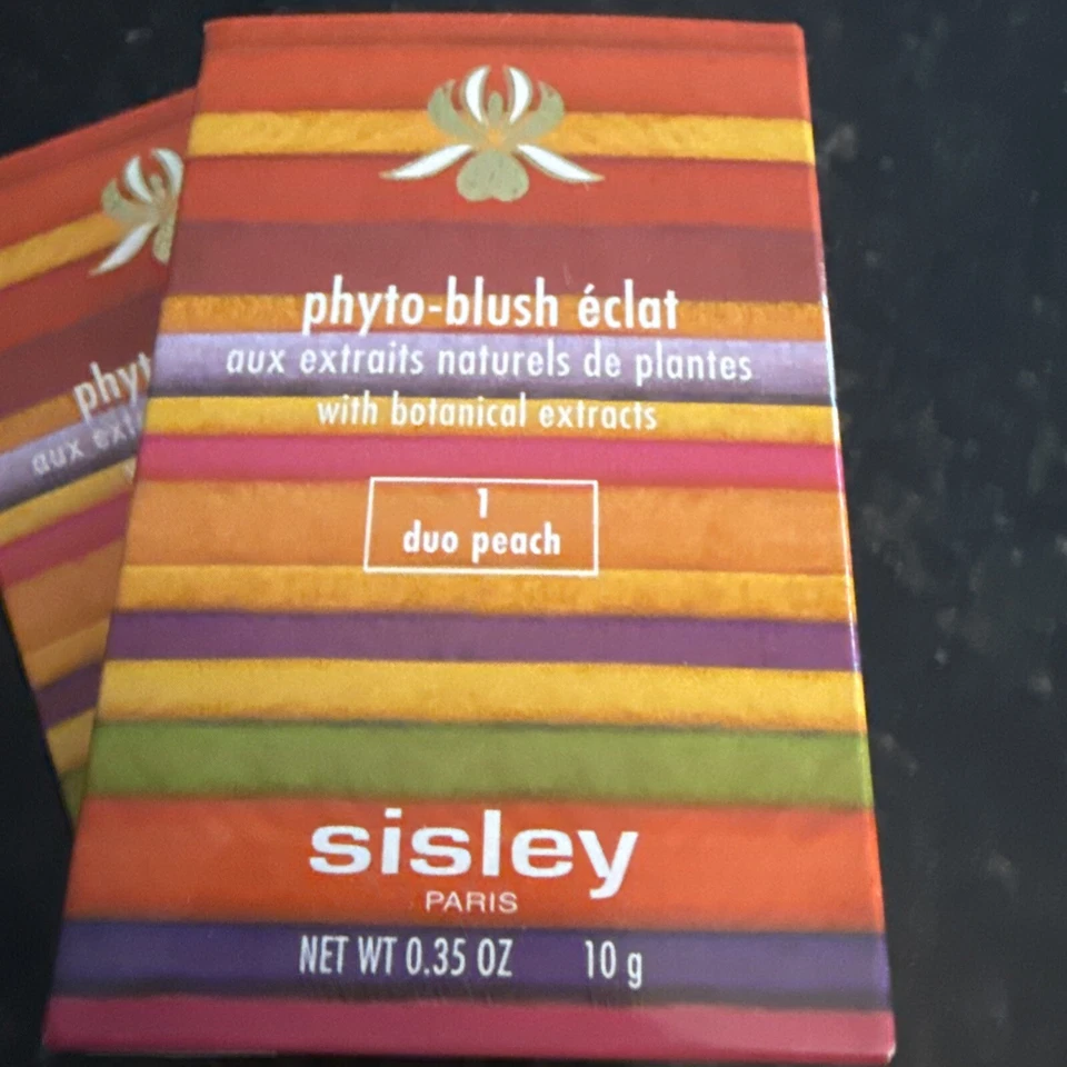 Sisley Phyto-Blush eclat - персик No1. .35 унций 10gb персиковый дуэт новый в коробке лот из 2 - Изображение 2 из 4