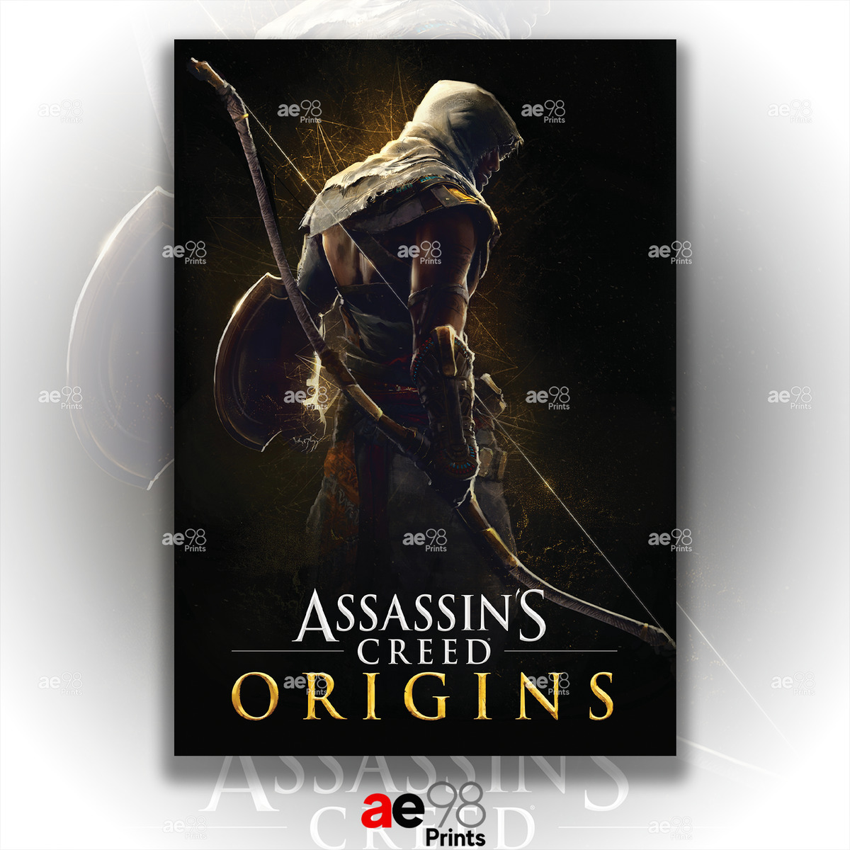 Assassin's Creed: Origins Map Wall And Art Print in 2023