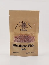 Himalayan Pink Salt 1 oz. Culinary- The Elder Herb Shoppe