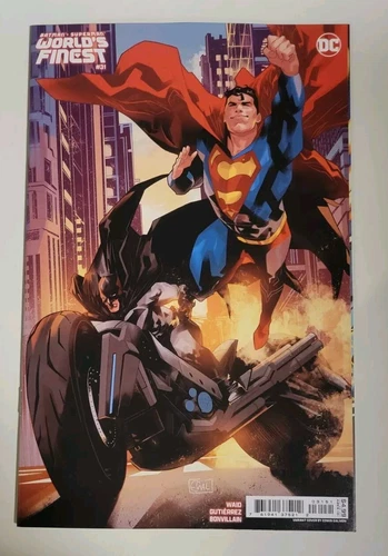 BATMAN SUPERMAN WORLDS FINEST #31 11/2024 NM/NM- CVR C EDWIN GALMON DC COMICS