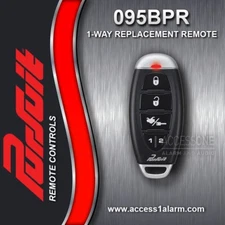 NEW Pursuit 095BPR 1-Way 5-Button Remote Control FCC ID ELVATID