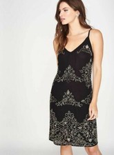 CLEARANCE!! BNWT MISS SELFRIDGE BLACK EMBELLISHED PROM DRESS Size 8 RRP:£99.00