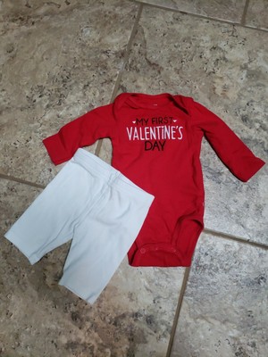 baby's first valentine's day outfit