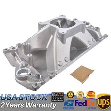 Pc2033 Single Plane High Rise Intake Manifold For Chevy Sbc 350