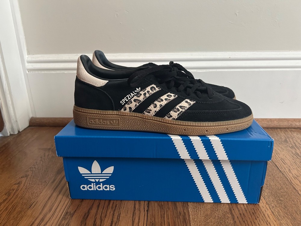 Adidas Wmns JH9092 Handball Spezial ‘Leopard Stripes’ Slightly Worn With Box