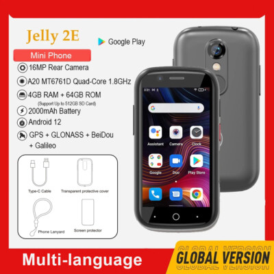 【jelly2】unihertz Unihertz Jelly 2 Smallest Android 11 4G Unlocked Smartphone