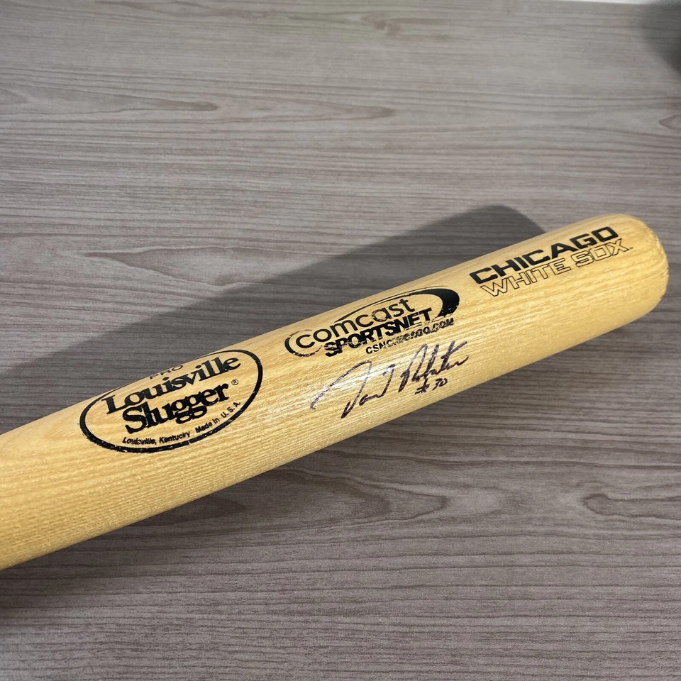 Chicago White Sox Louisville Slugger Baseball Bat #30 David Robertson  Autograph - Image 3 of 4