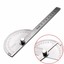 Stainles Steel 180 degree Protractor Angle Finder Arm Measuring Ruler ...