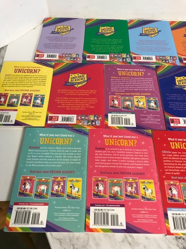 Random House Julie Sykes Unicorn Academy 1-6 Set Plus 7 Extra = 13 Books Total - Imagen 11 de 12