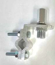 Pro Trucker Light-weight Aluminum CB Radio Antenna Slim Mirror Mount w/ Stud