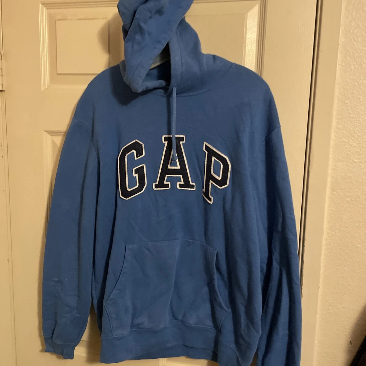 Blue clearance gap sweatshirt