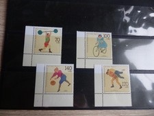 Sportmarken von 1991, postfrisch mit Eckrand