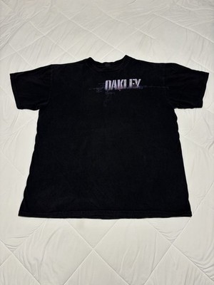 Vintage Oakley Objects in Motion T-Shirt Size XXL Logo Sportswear Skate BMX Y2K