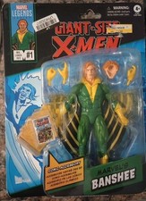 2025 Marvel Mini-Comic Retro Legends X-Men BANSHEE 6  Scale Hasbro Action Figure