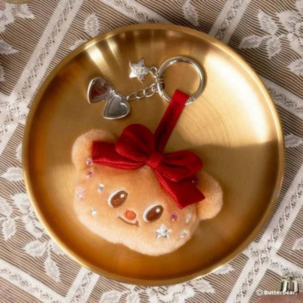 Butterbear Plush Keychain Sparkling Joy Exclusive Limited Edition Thailand Gift