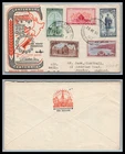 New Zealand FDC # 274-278 Canterbury Centenial  with Souvenir insert  , xc144