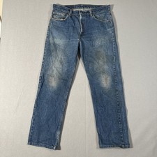 Vintage 80s Levi's 505-0216 XX Denim Jeans 36 34x29 Made USA Grunge Distressed