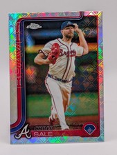 2025 Topps Chrome Logofractor Edition Chris Sale #182