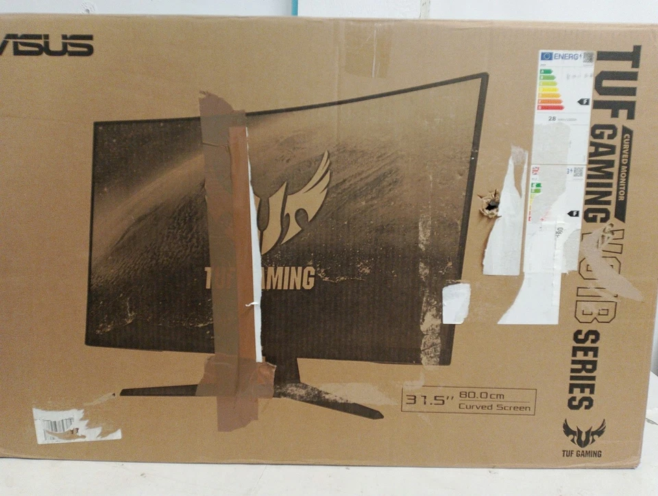 DEFEKT ASUS TUF GAMING VG328H1B – 31,5" FULL HD CURVE,,,, - Bild 3 von 4