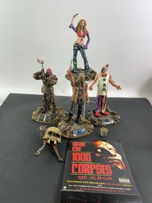 2003 SEG House of 1000 Corpses 4-Figure Set in Box Rob Zombie