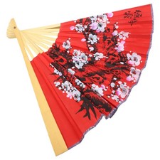 Large Folding Paper Wall Fan 0.5*0.9 Meter Wood Decorative Piece