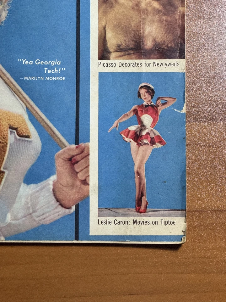 Look Magazine Sept 9 1952 Marilyn Monroe Cover Picasso UFOs Football Forecast - Image 4 of 4