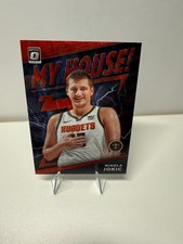 Nikola Jokic 2019-20 Panini Donruss Optic My House Red Wave Prizm #6 Nuggets