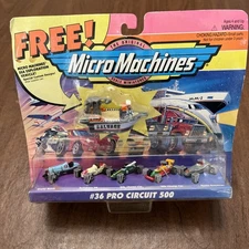 Micro Machines #36 Pro Circuit 500 + Bonus Harbor Patrol NEW SEALED