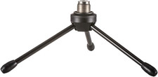 Desktop Desk Foldabe Tripod Microphone Stand with Non-Slip Feet,Durable Iron ...