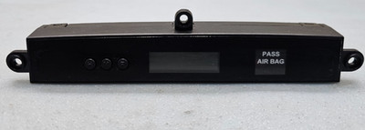  09-12 Hyundai Santa Fe Dash Clock Display  Assembly Passenger Bag Black