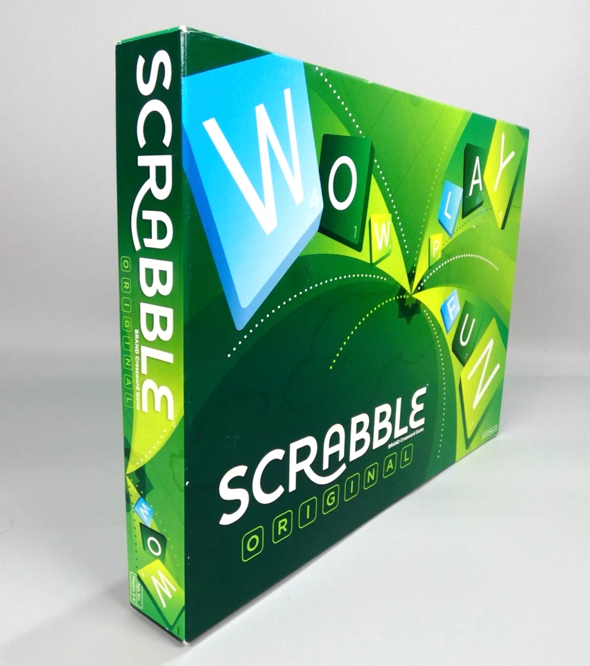 Original Scrabble Board Game by Mattel 2012 Edition - (10yrs+) ~ Complete - Image 3 of 4