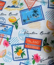 Ballet Gymnastics Women's Leotard/Unique Postcards, Hawaii, NWT Medium/Large