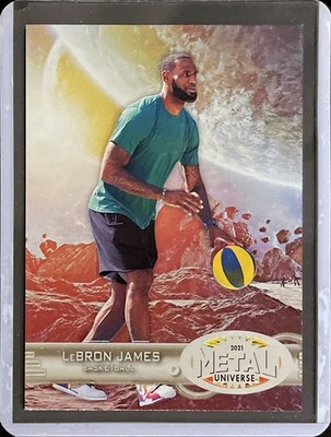 Lebron James - 2021 Skybox Metal Universe Basketball 