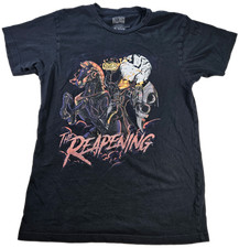 Blizzard Overwatch The Reapening Men's Black Small 100% Cotton Graphic T-Shirt