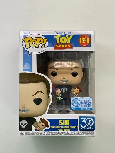Funko Pop! Toy Story: Sid #1598 Special Edition Vinyl Figure +PROTECTOR B2