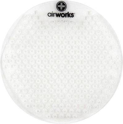Airworks AWSFUS233-BX Splash Free Urinal Screen, Sunburst, 0.22 Lb, 8'' Height, 6