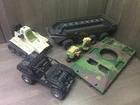 1980's GI Joe ARAH Hasbro Vintage Vehicle PARTS LOT #3 Stinger APC Triple T RCV