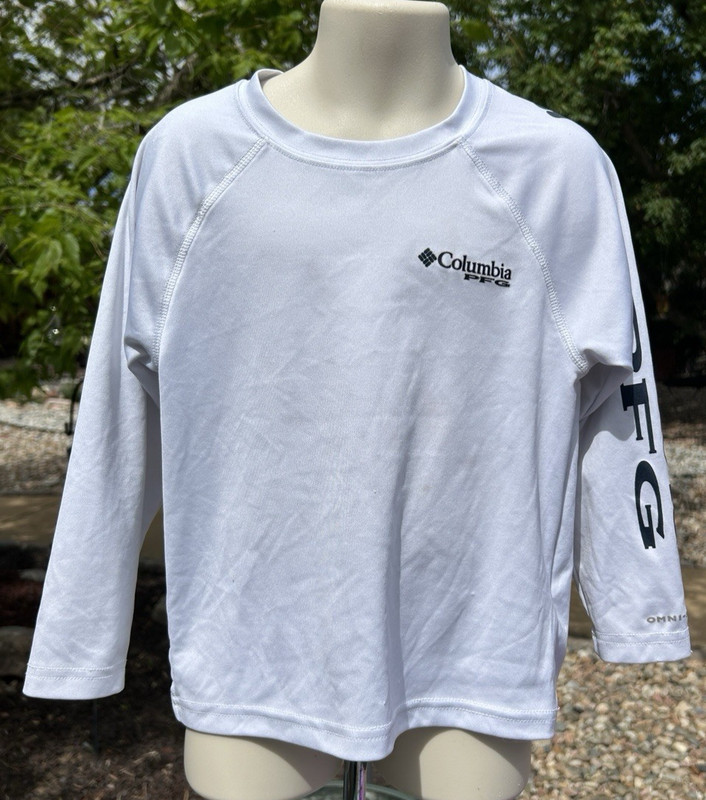 Columbia Sportswear XXS 4/5 PFG Rash Guard