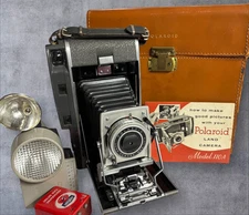Polaroid Pathfinder Land Camera 110A with Case & Accessories