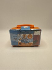 Blippi Lunch Box Surprise, 1 Figure, 2 Accessories, 1 Sticker Page, Orange