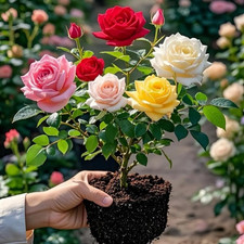 Beautiful Rose Seeds 25Pcs   Easy to Plant Perennial Rare Exotic Garden Plants