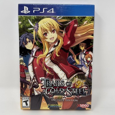 Legend of Heroes: Trials of Cold Steel Decisive Edition (PS4 PlayStation 4) New