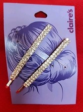 2 Claire  s rhinestone bobby pin wedding prom formal hair accessories Fancy Must