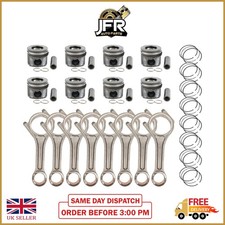 LAND ROVER RANGE ROVER 4.4L SDV8 448DT CONROD SET AND PISTON WITH RINGS SET X8