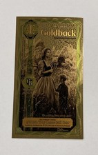 1 IDAHO 2026 ALPHA Goldback Aurum Gold Foil Note 1/1000 oz 24kt .999 Fine